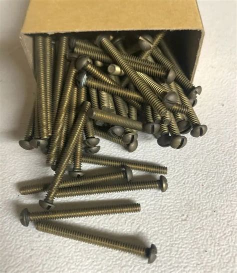 6 32 electrical box screws|8 32 machine screws.